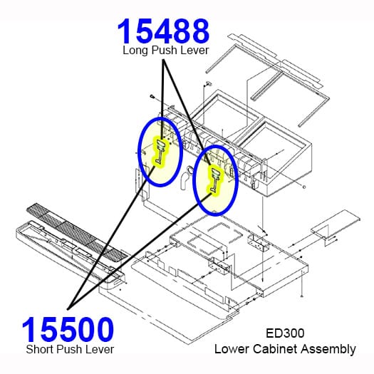 15488 Long Dispense Lever