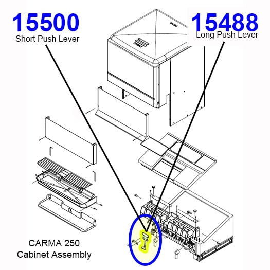 15488 Long Dispense Lever