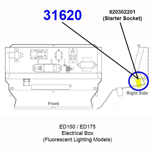 31620 Lamp Starter, 110v