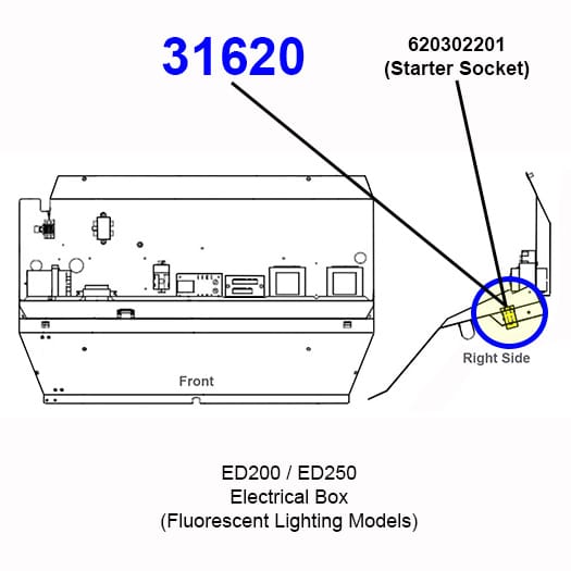 31620 Lamp Starter, 110v