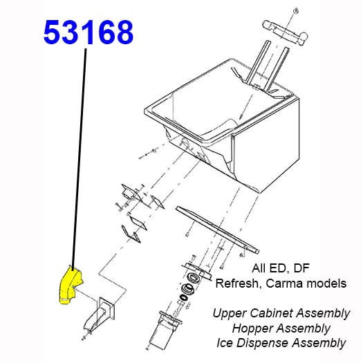 53168 Ice Chute Cover