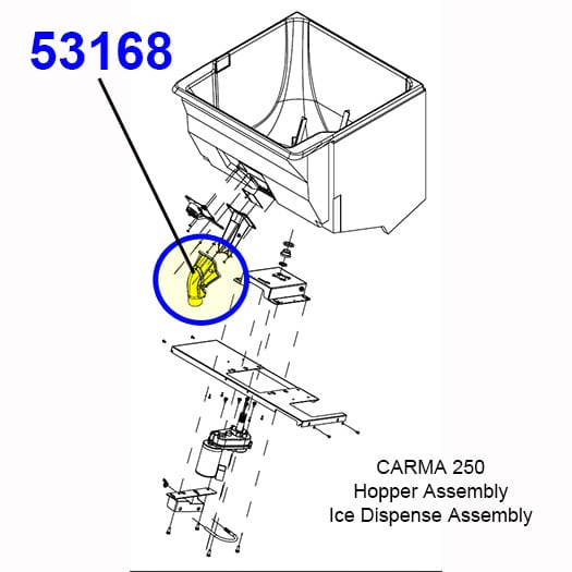 53168 Ice Chute Cover