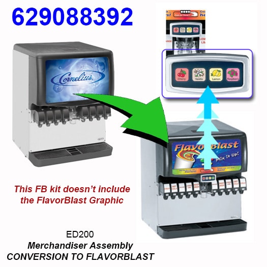 629088392 ED200 4-Flv FlavorBlast Kit, No Graphic