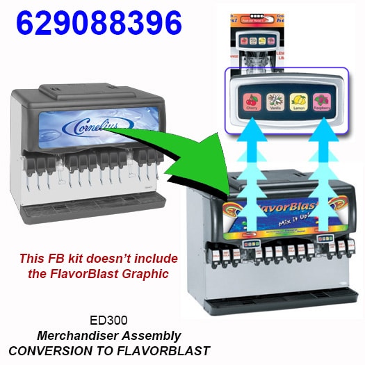 629088396 ED300 4-Flv FlavorBlast Kit, No Graphic