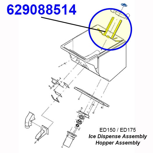 629088514 Agitator Kit with Diverter