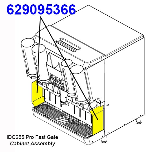 629095366 Splash Guard Kit
