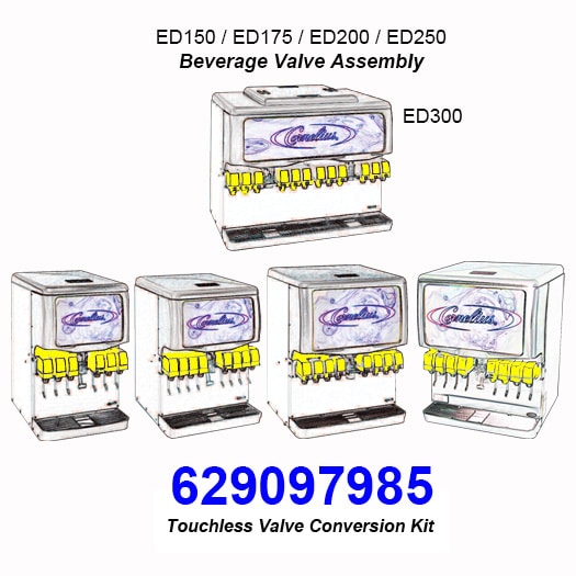 629097985 Touchless UF1 Valve Conversion Kit