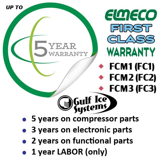 Elmeco FC1, FC2 & FC3 Warranty Information