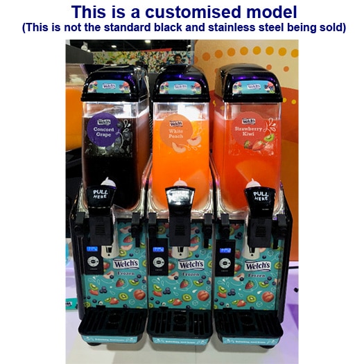 FC3 Three Bowl Slush Machine