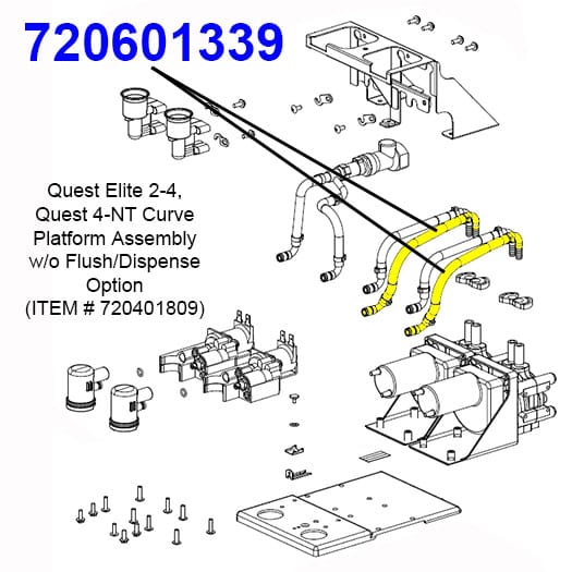 720601339 Tube Assembly, Concentrate (IN)