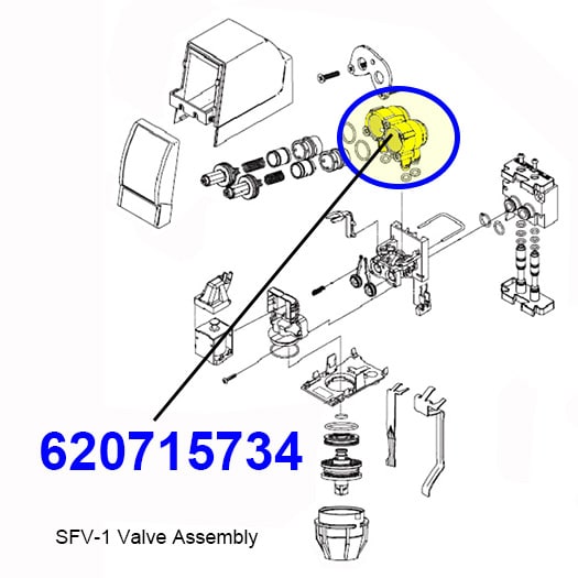 620715734 SFV1 Flow Control Body