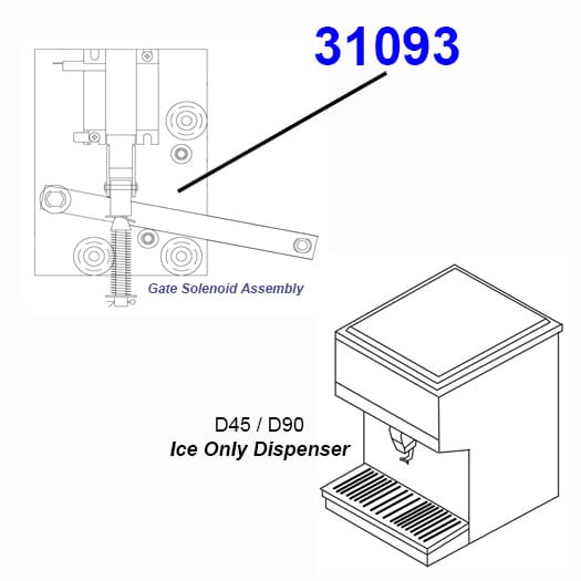 31093 Gate Solenoid Assembly
