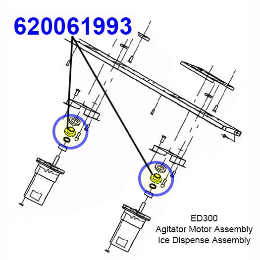 620061993 Agitator Shaft Seal