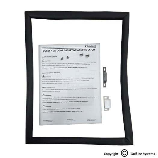 629098081 Door Latch and Gasket Kit