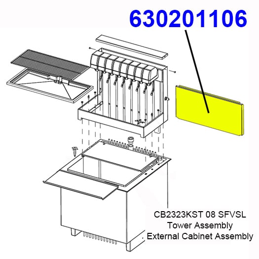 630201106 Splash Guard Panel