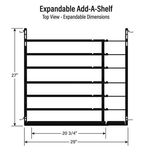 MTLINVAAC Expandable Cold Vault Add-a-Shelf