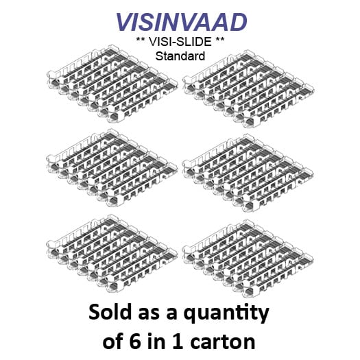VISINVAAD Visi-Slide Standard, 7-Wide, High Ring