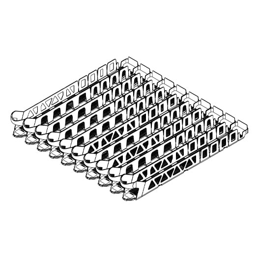 VISINVBAE Visi-Clear Standard, 10-Wide
