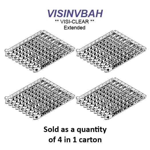 VISINVBAH Visi-Clear Extended, 9-Wide
