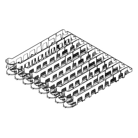VISINVBAL Visi-Plus Standard, 8-Wide, High Ring