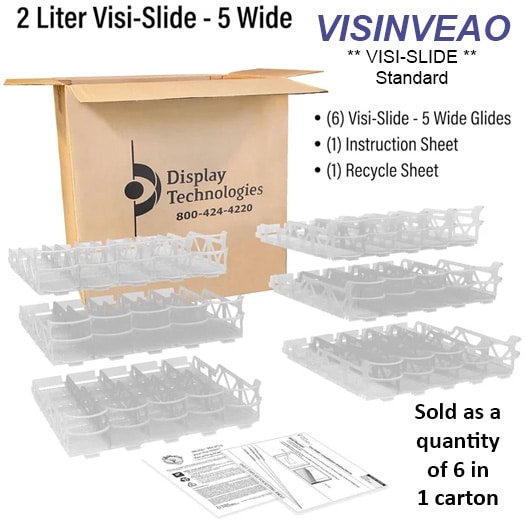 VISINVEAO Visi-Slide Standard, 5-Wide, High Ring