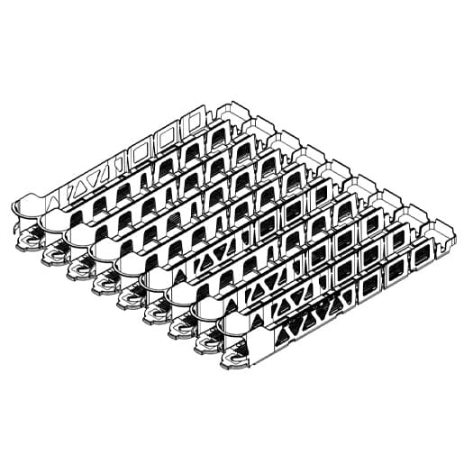 VISINVEAU Visi-Slide Standard, 9-Wide, High Ring