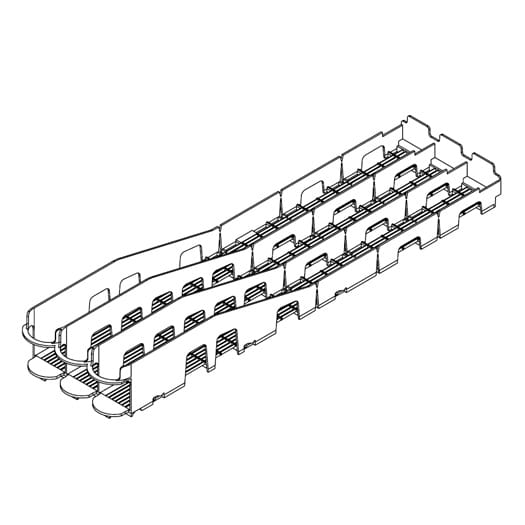 VISINVEBI Visi-Slide Standard, 3-Wide, High Ring