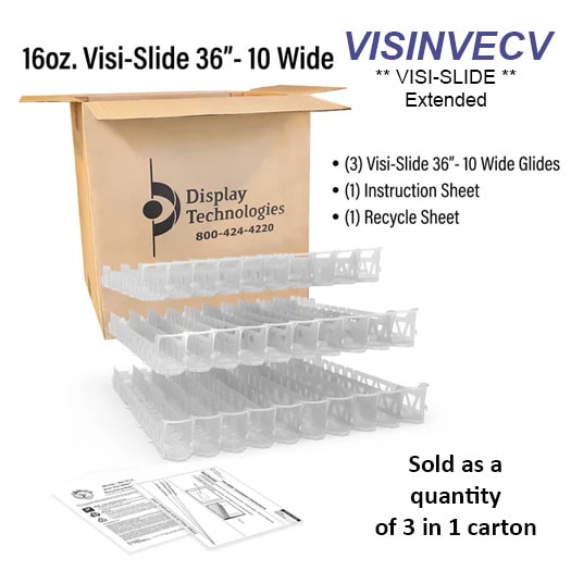 VISINVECV Visi-Slide Extended, 10-Wide, High Ring