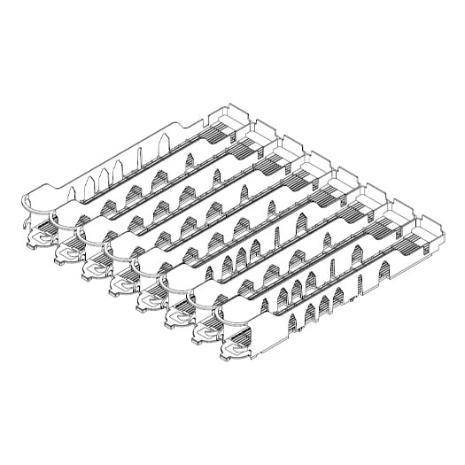 VISINVEXF Visi-Xtra Cut-to-Fit, 8 x 8, High Ring